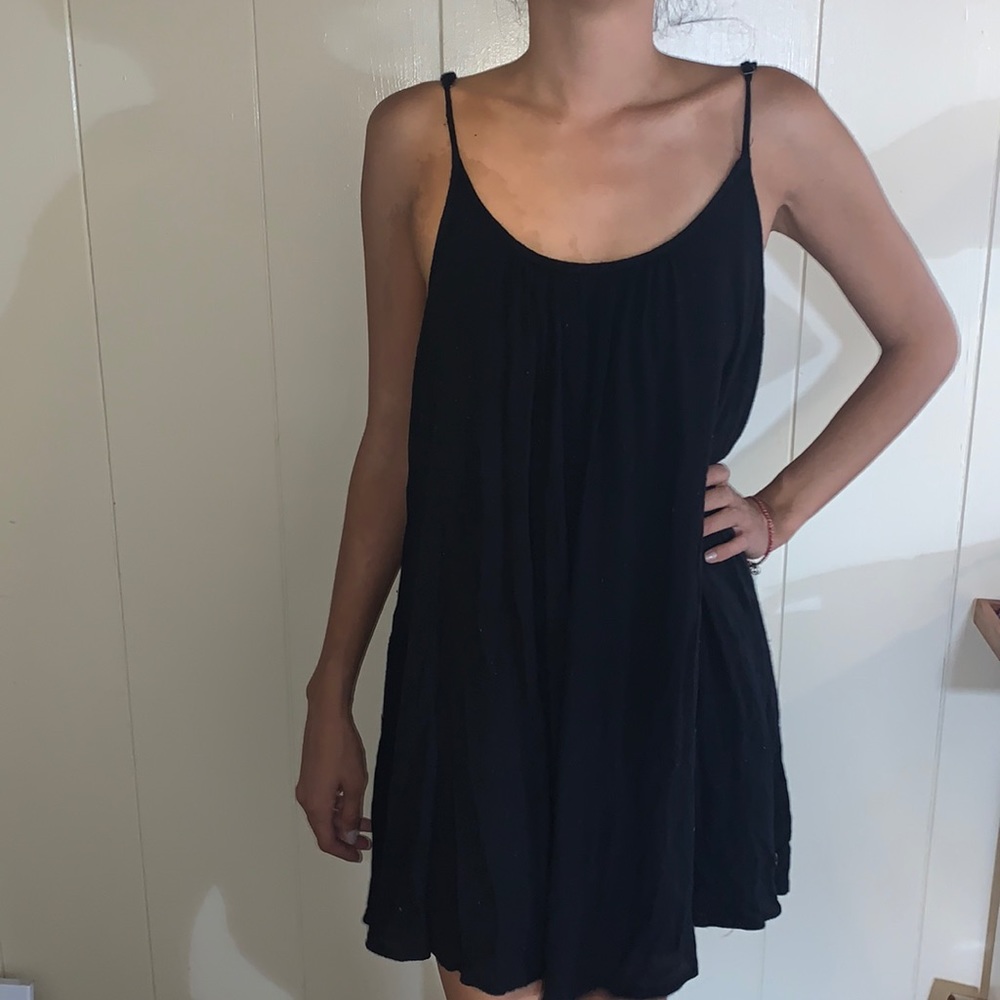 Roxy small black flowy dress